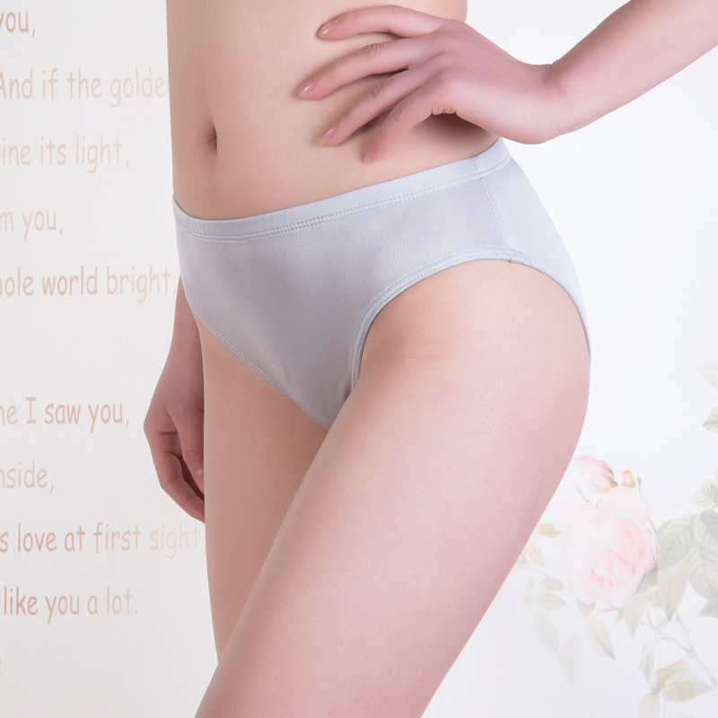 The Mulberry Silk Mid Waist Triangle Briefs - Image 2