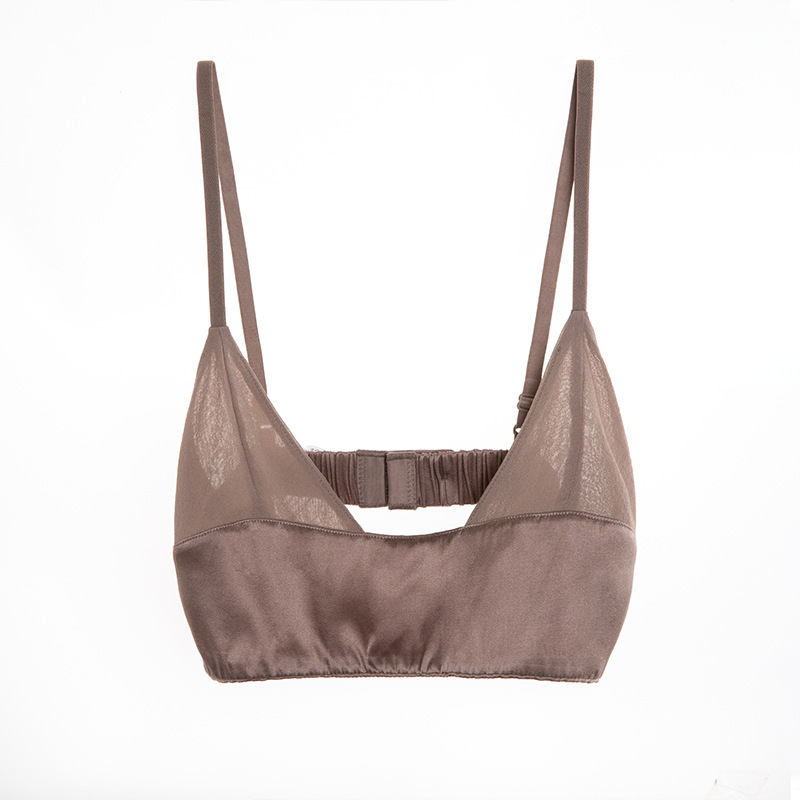 The Silk Wire-Free Bralette - Image 5