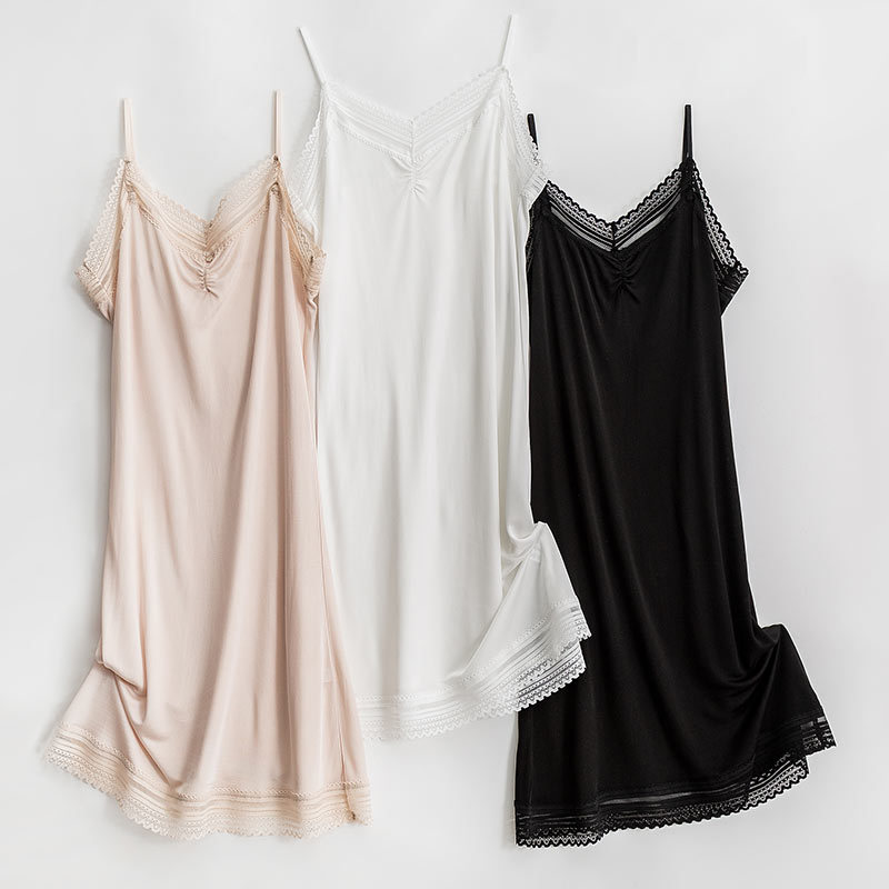 The Mulberry Silk Loose Slip Dress with Camisole Lining