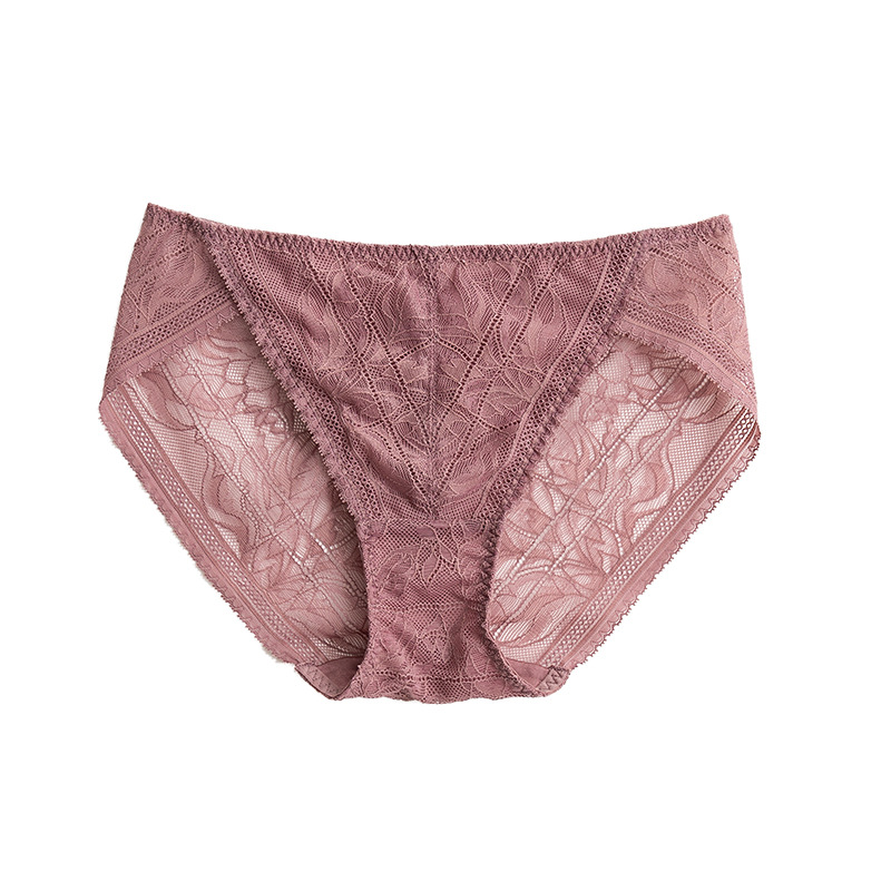 The Seamless Silk Lace Thong - Image 5