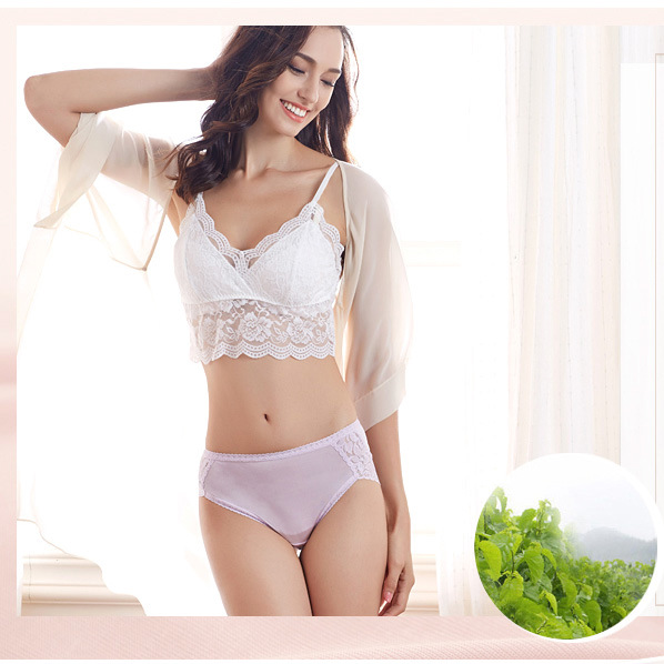 The Seamless Mulberry Silk Mid-Rise Panties - Image 2