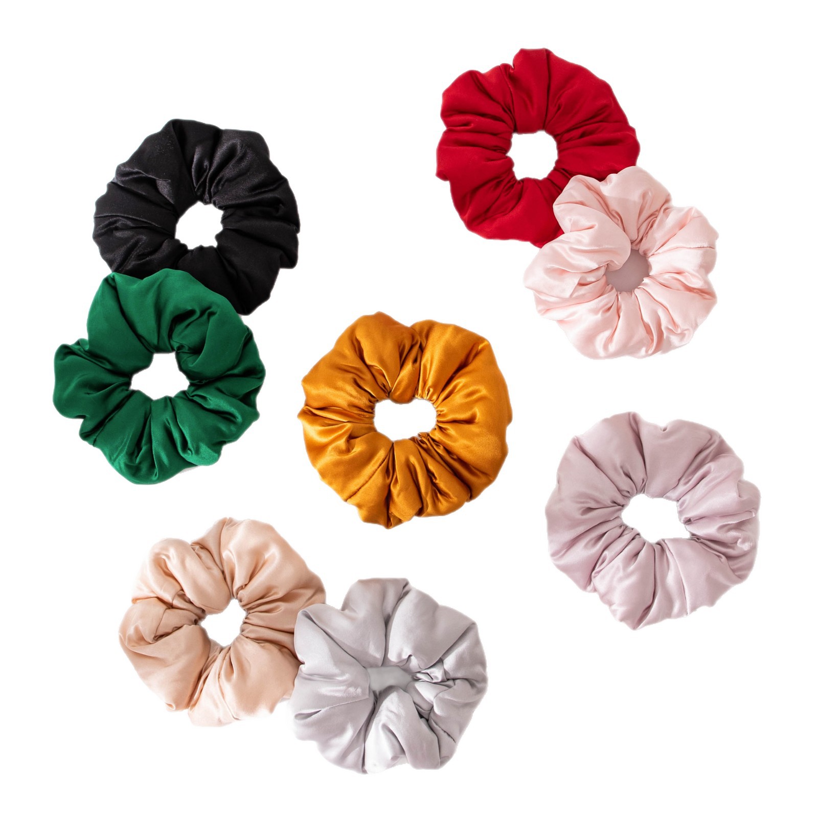 The Mulberry Silk Satin Scrunchie Hair Tie - Image 5