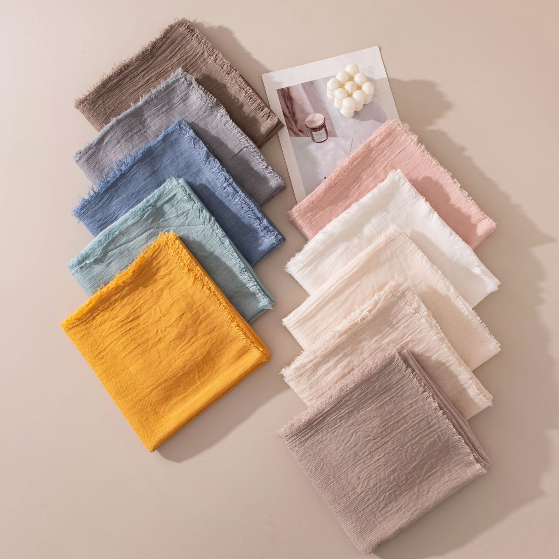 The Lightweight Wool Summer Shawl Scarf - Image 2