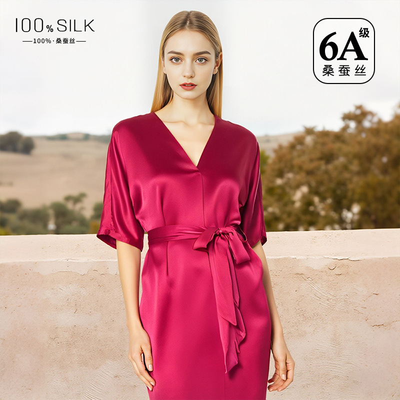 The 19 Momme 100% Mulberry Silk Nightgown - Image 2