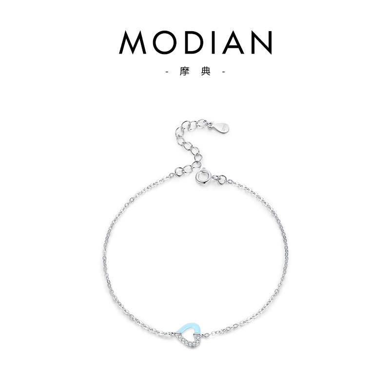 The Sterling Silver Heart Bracelet - Image 5