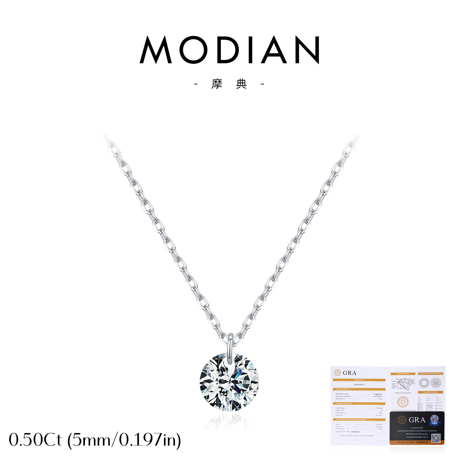 S925 Pure Silver (0.50Ct)