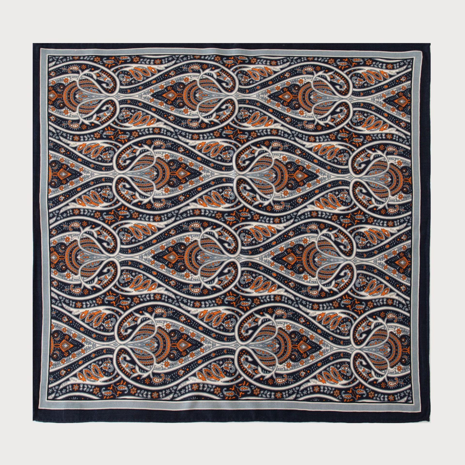 FHZ24-9380-1 Double-sided Paisley Scarf