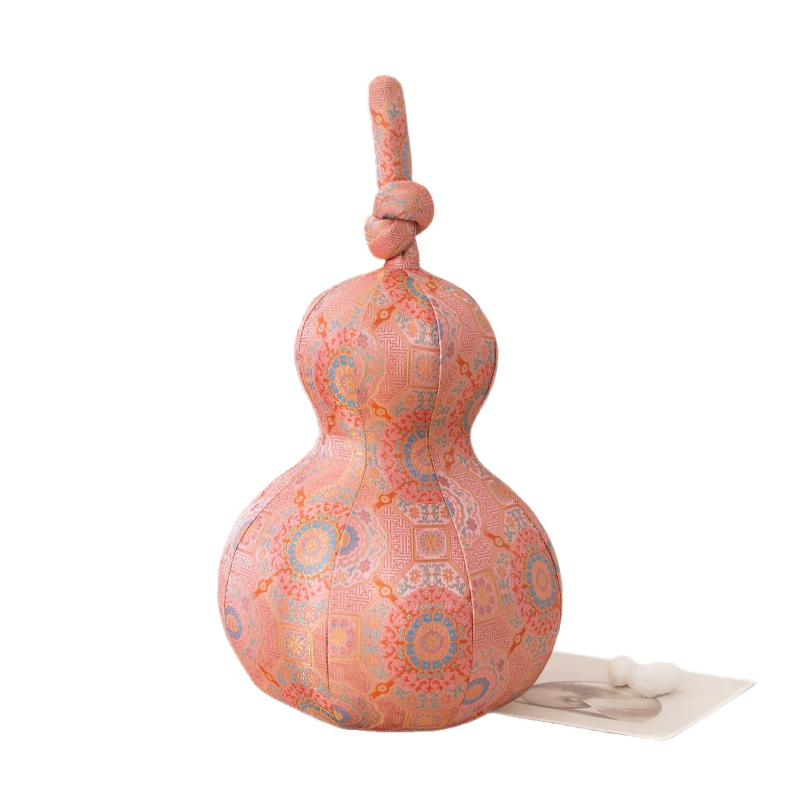 The Silk Brocade Gourd Ornament - Image 5