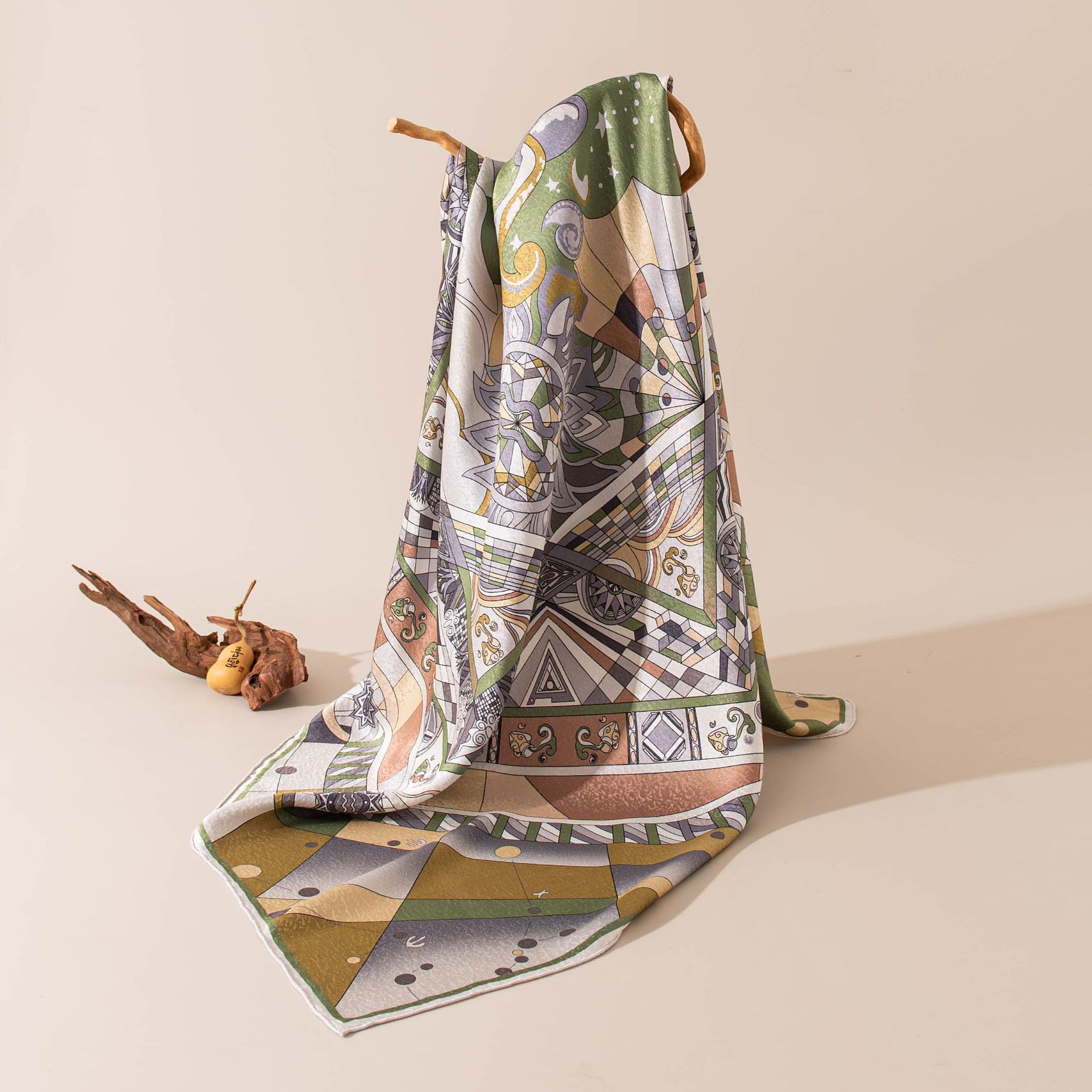 The Thin Mulberry Silk Sun Protection Shawl - Image 3