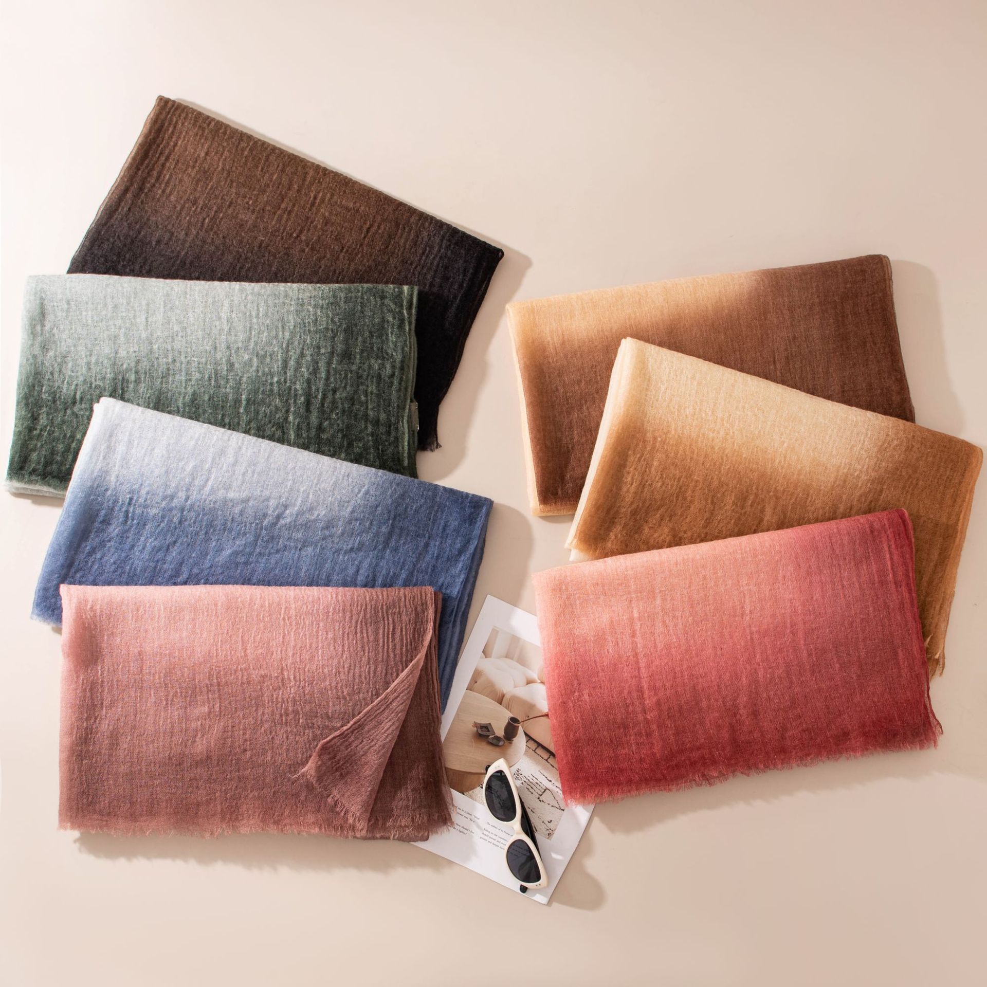 The Gradient Cashmere Shawl - Image 2
