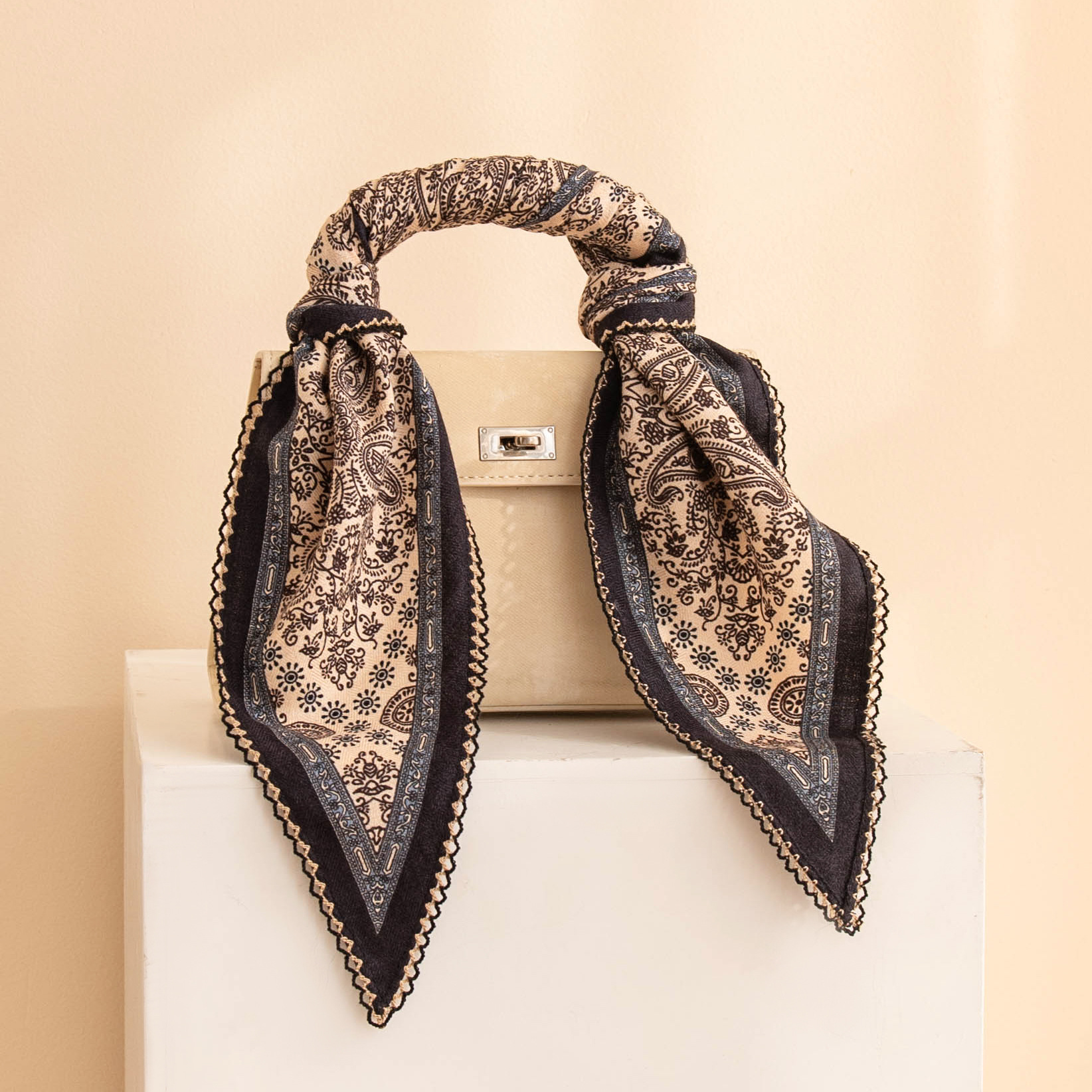 The Silk Neck Scarf with Gift Box - Image 4