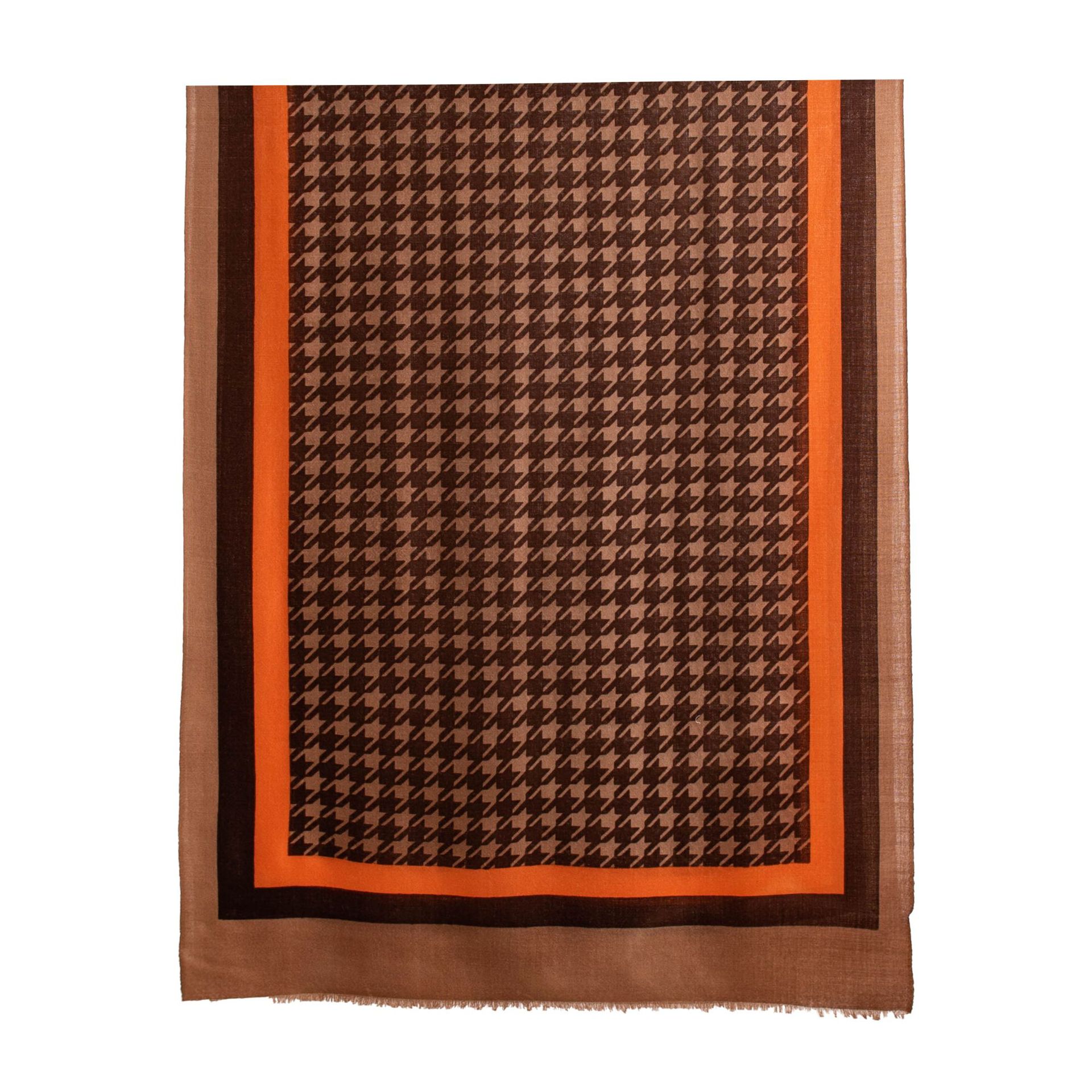 FHY26-7215-2 Brown Houndstooth