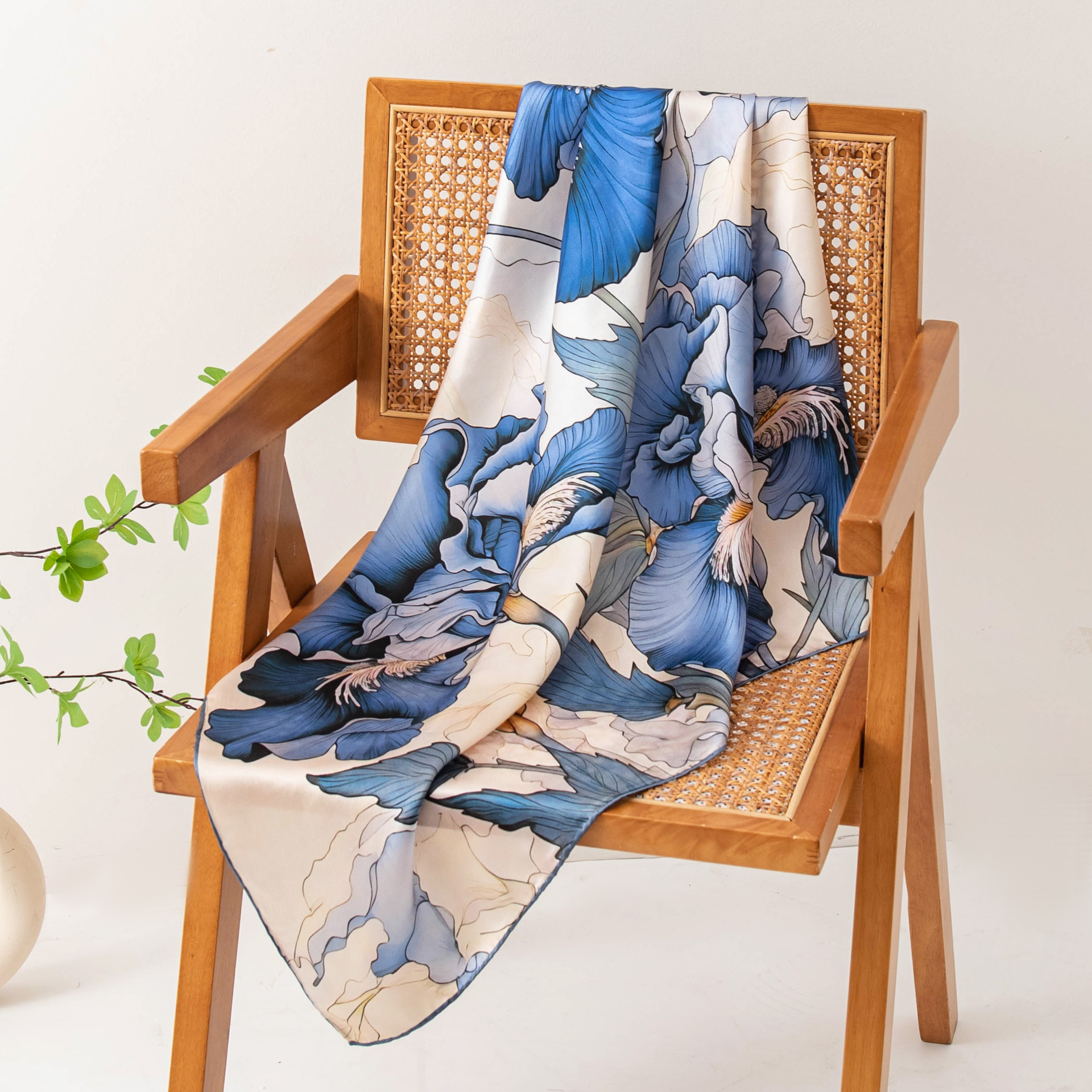 The Mulberry Silk Square Scarf