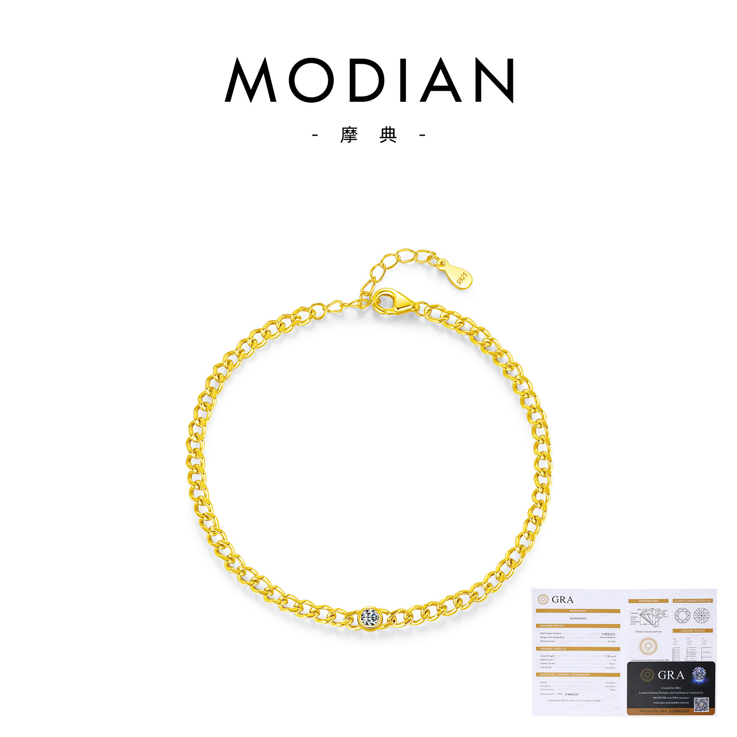 S925 Sterling Silver (K Gold)