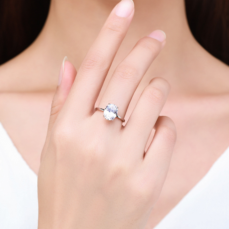 The Egg-Shaped Zircon Ring - Image 2