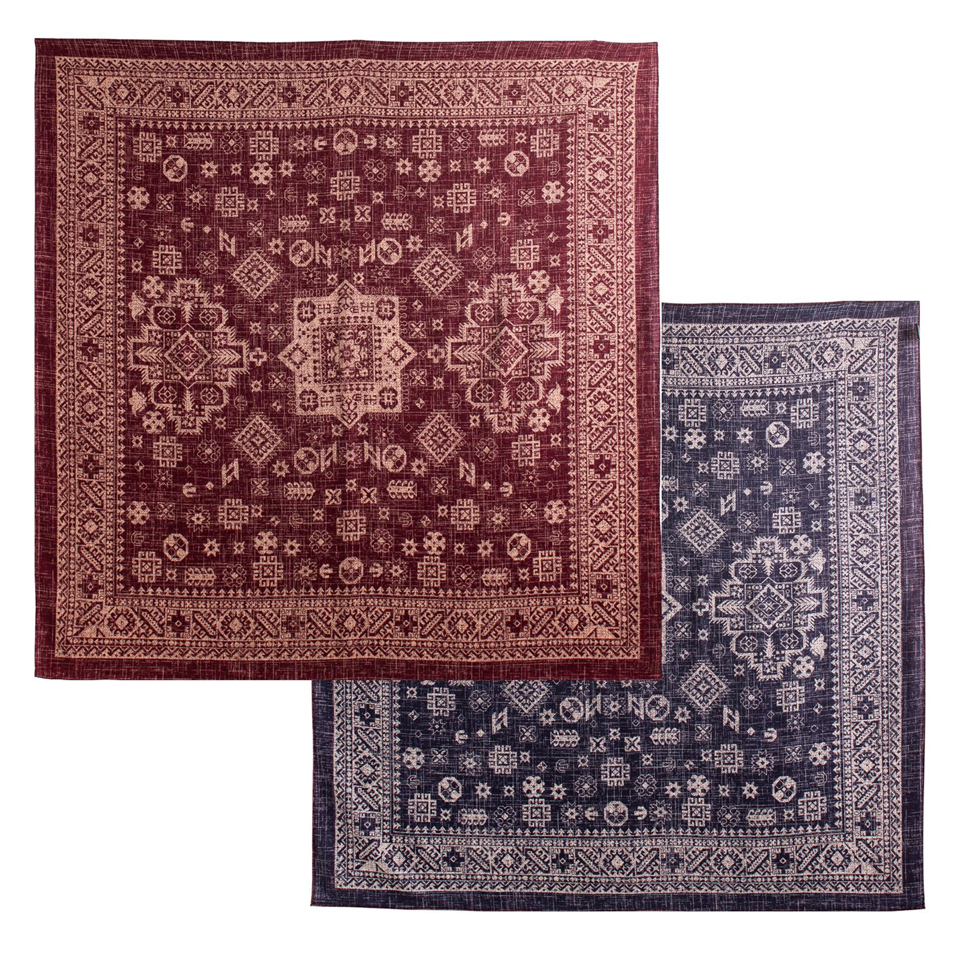 FHZ25-90016-1 Hand Rolled Double-Sided Towel Intangible Cultural Heritage Pattern
