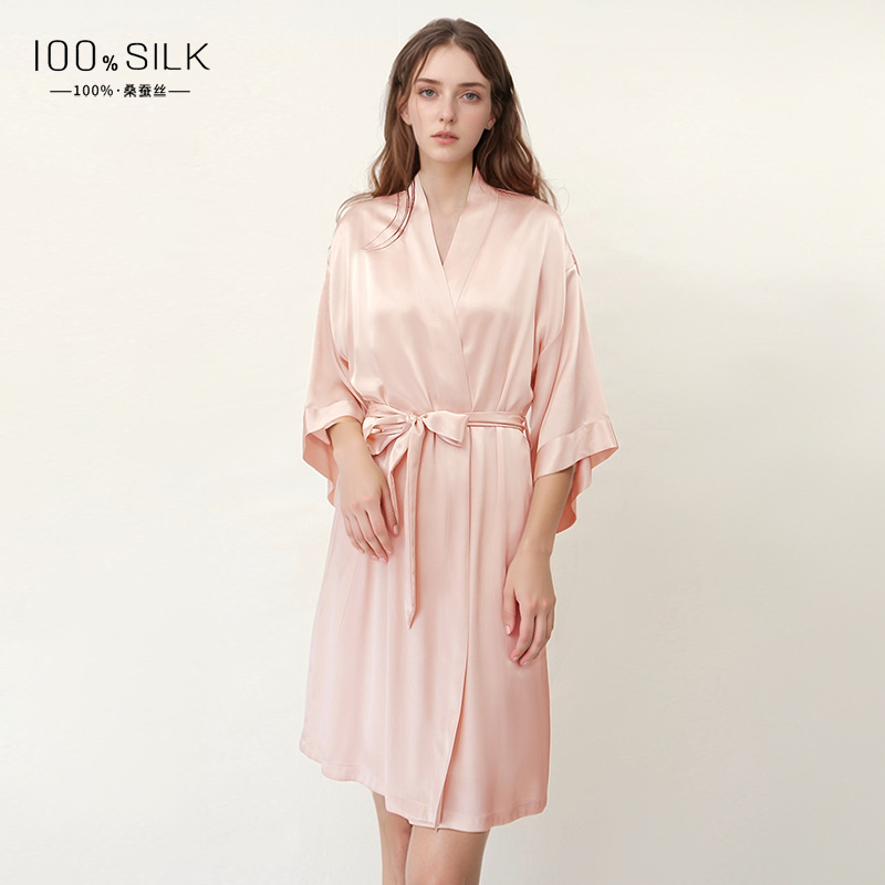 Sunset Glow Pink-Single Robe