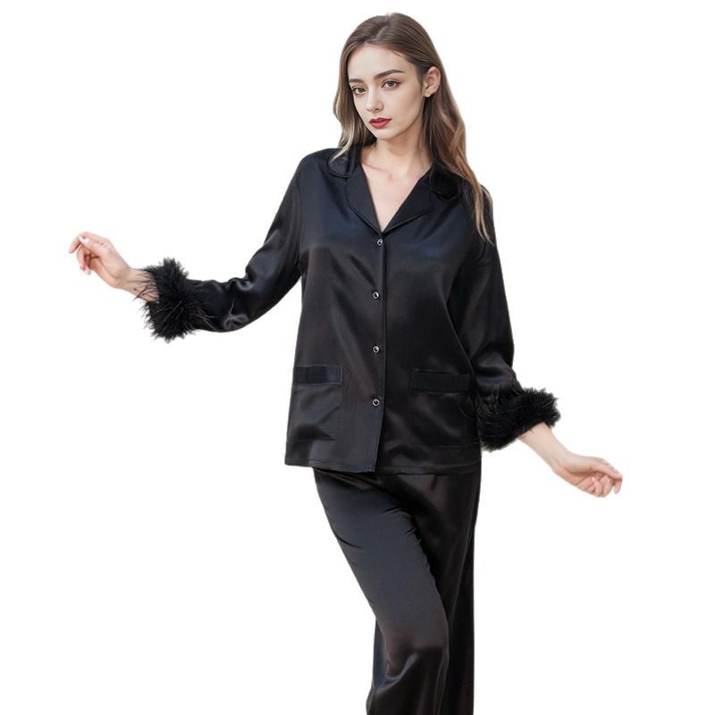 The 19 Momme 100% Mulberry Silk Pajama Set - Image 5