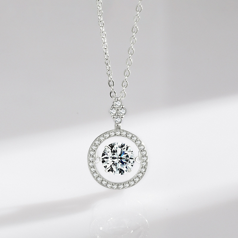 The Sterling Silver Zircon Necklace - Image 4