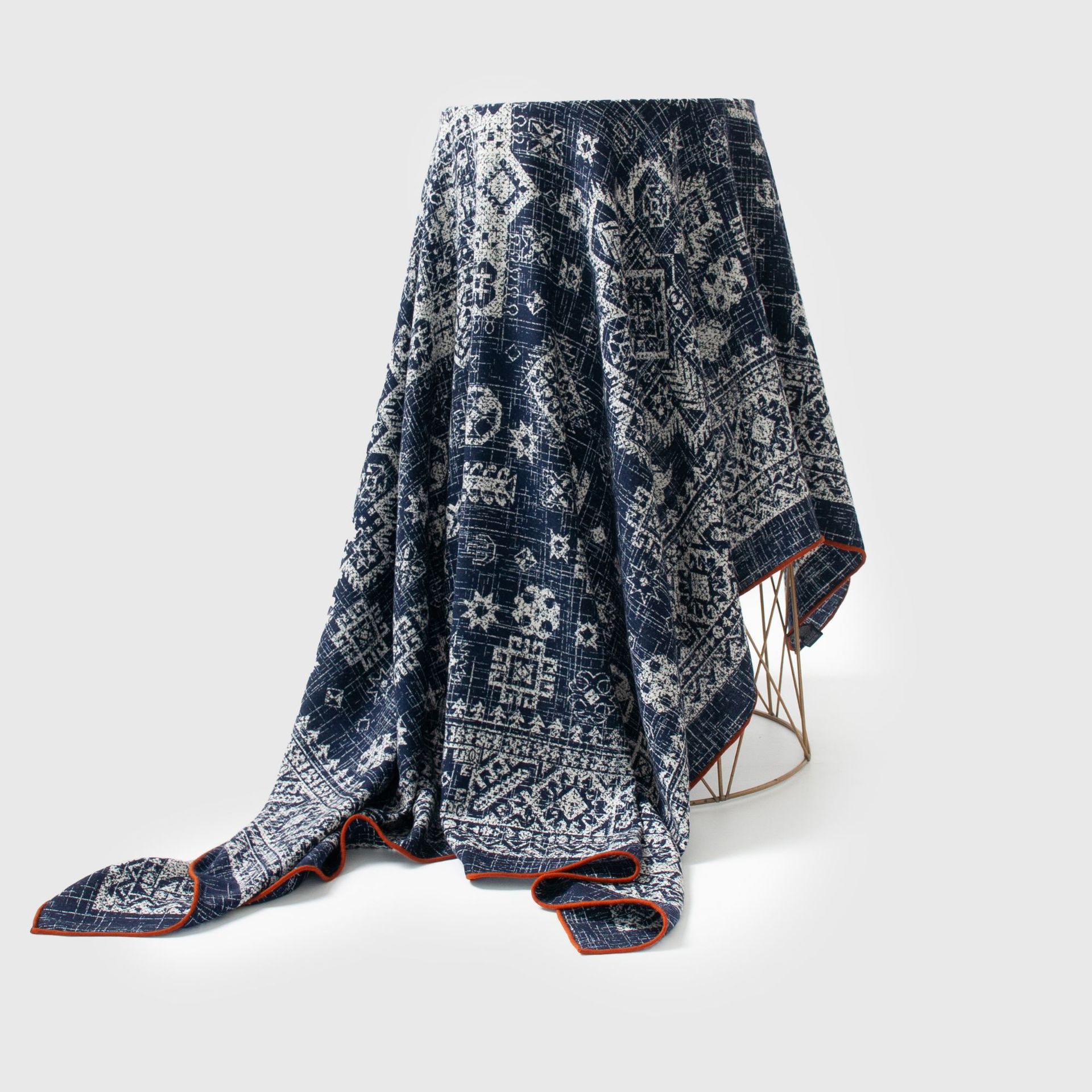 FHZ25-9991-1 Hand Rolled - Double Sided Mystic Pattern Blue