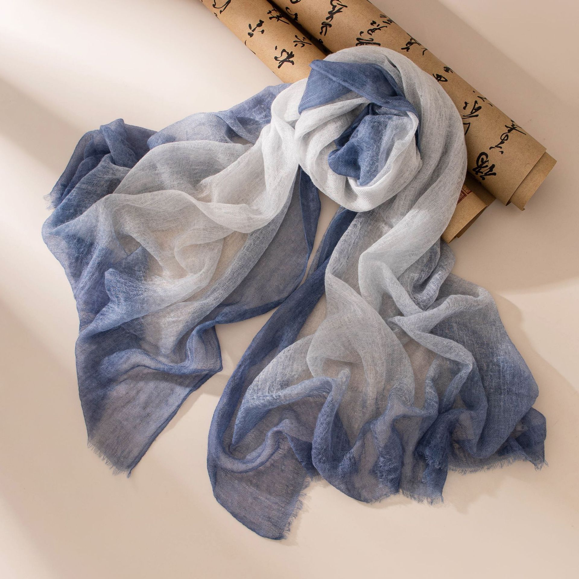 The Gradient Cashmere Shawl - Image 4