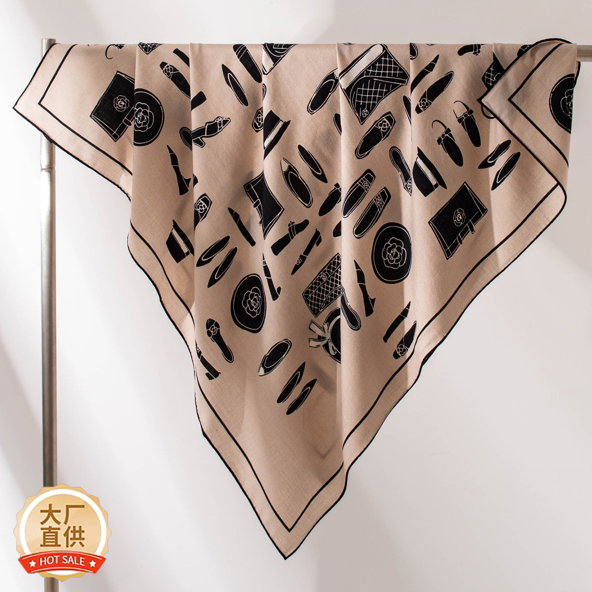 The Silk Wool Scarf Shawl for Office