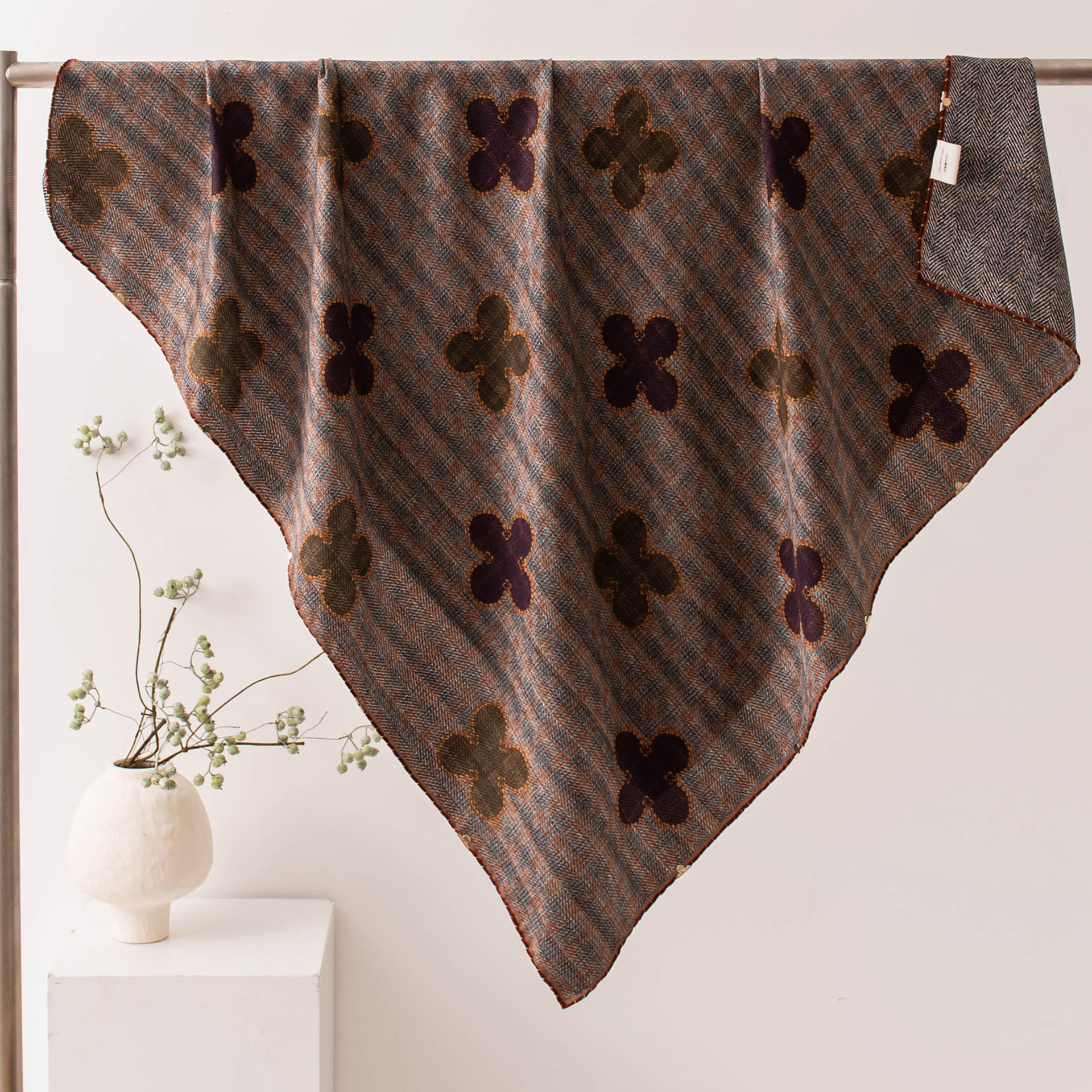 The Mulberry Silk Square Scarf