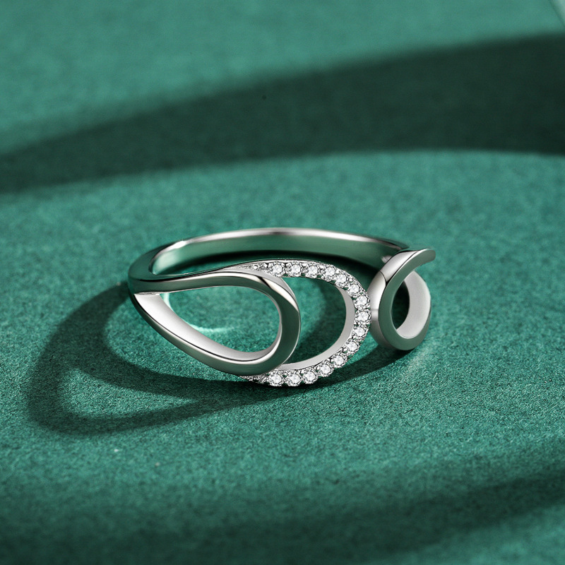 The S925 Silver Geometric Ring - Image 3