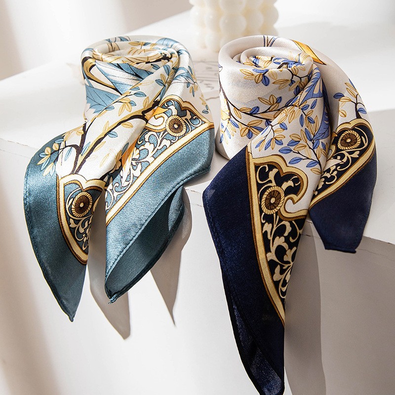 The Mulberry Silk Square Scarf - Image 2