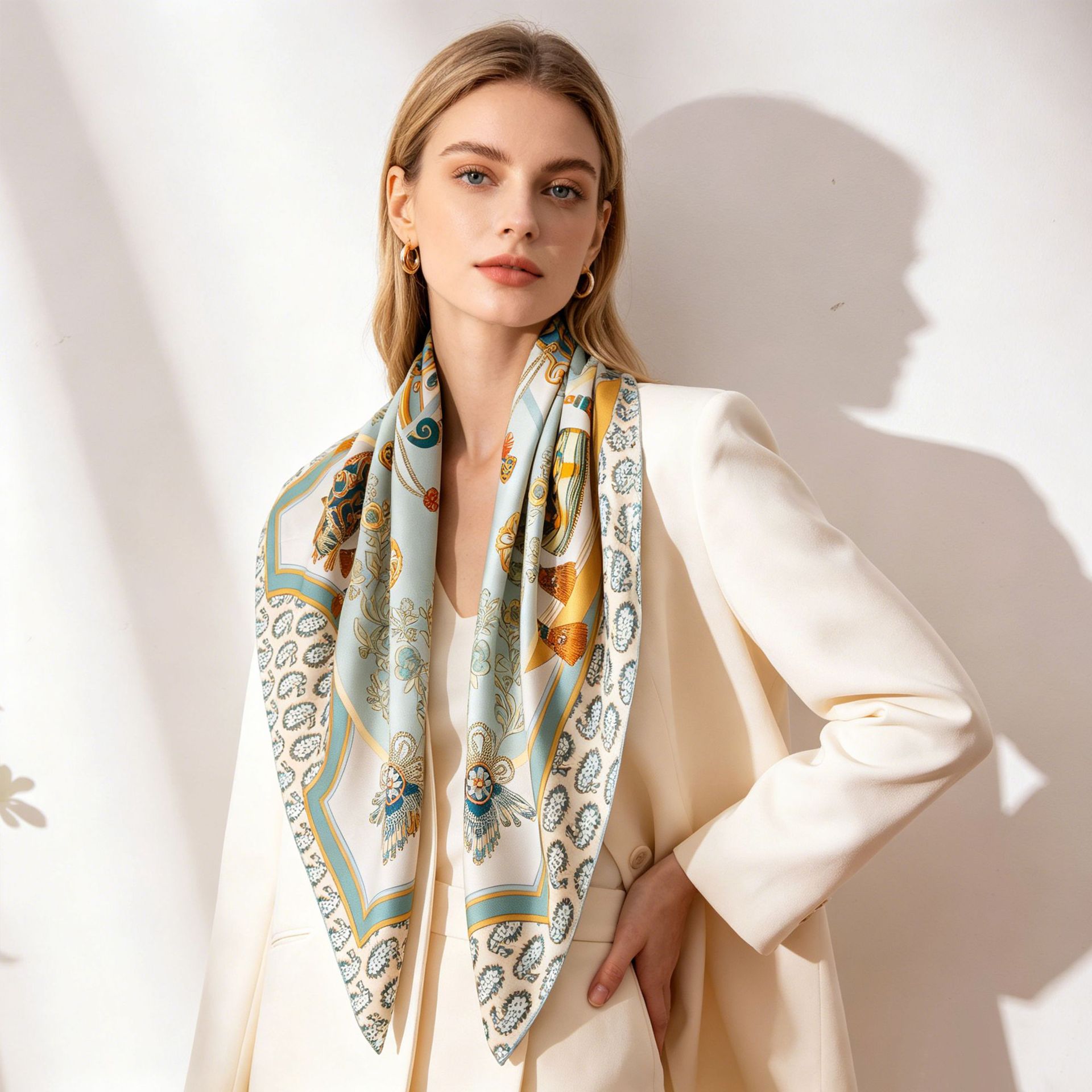 The Mulberry Silk Summer Shawl