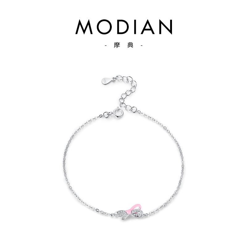 Pink Bow Bracelet