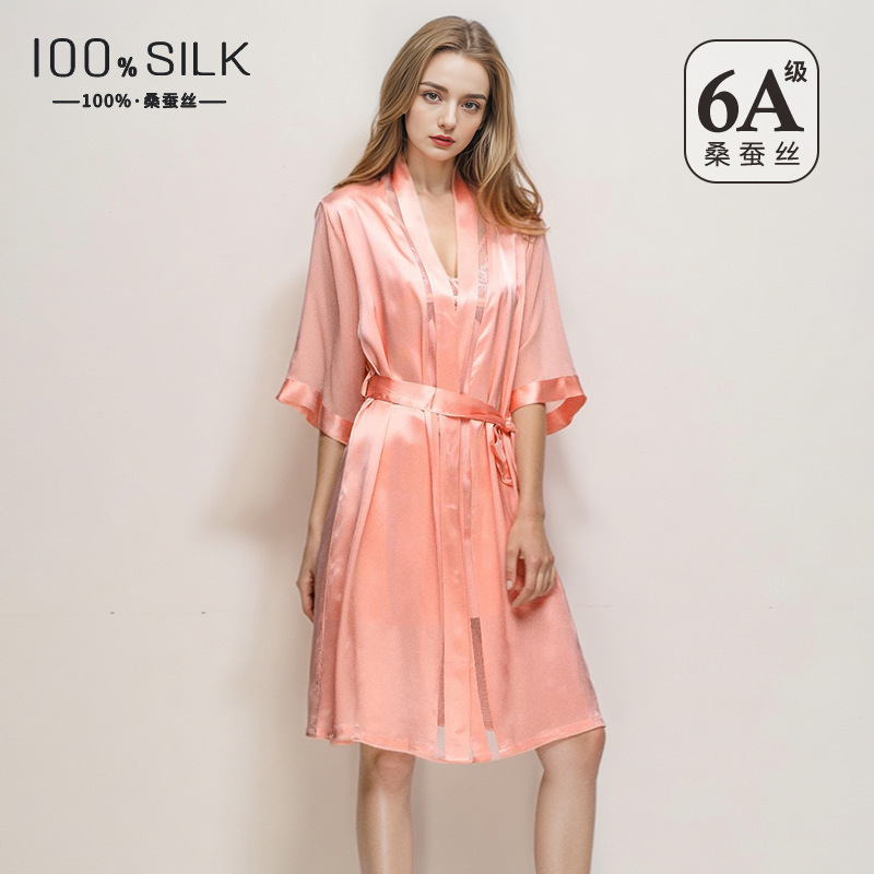 The 100% Mulberry Silk Robe - Image 3