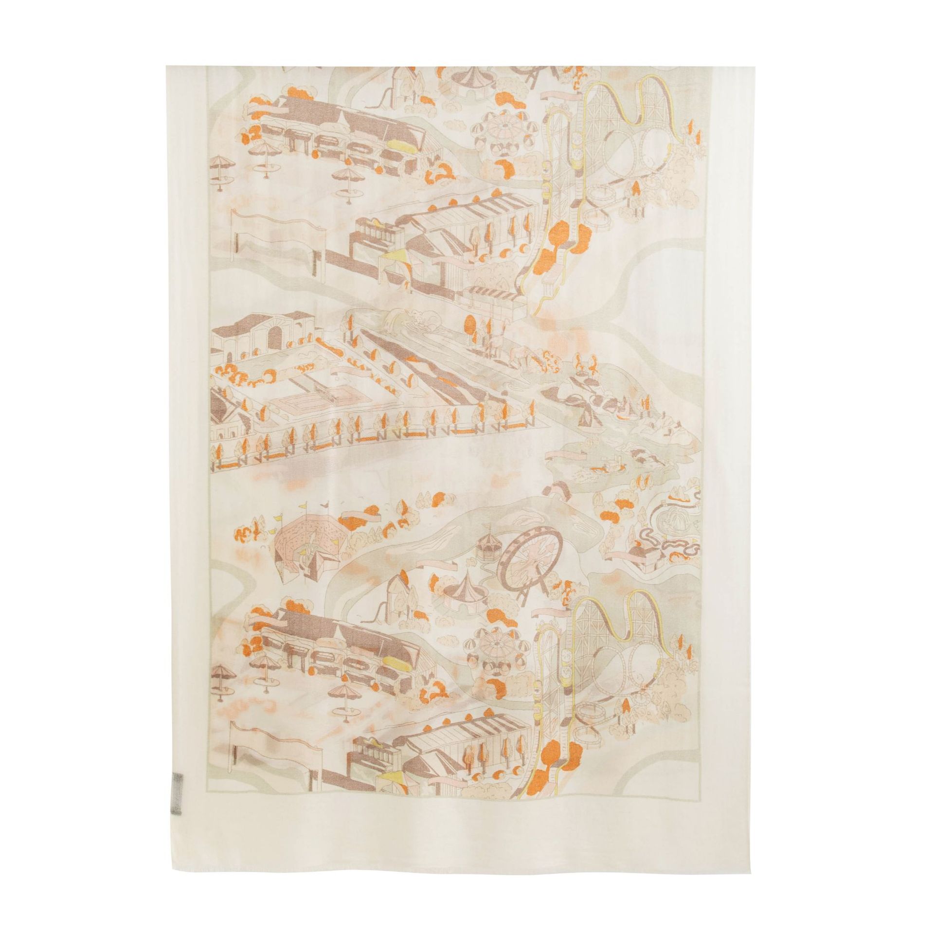 FHY25-7096-2 Water Town - Orange