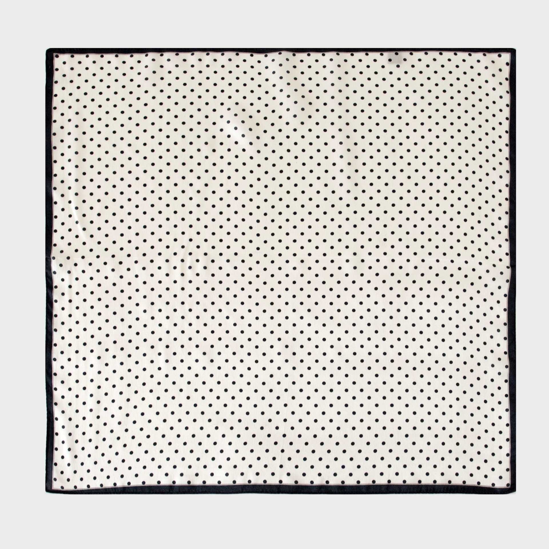 FHZ24-9115-2 White with Black Dots