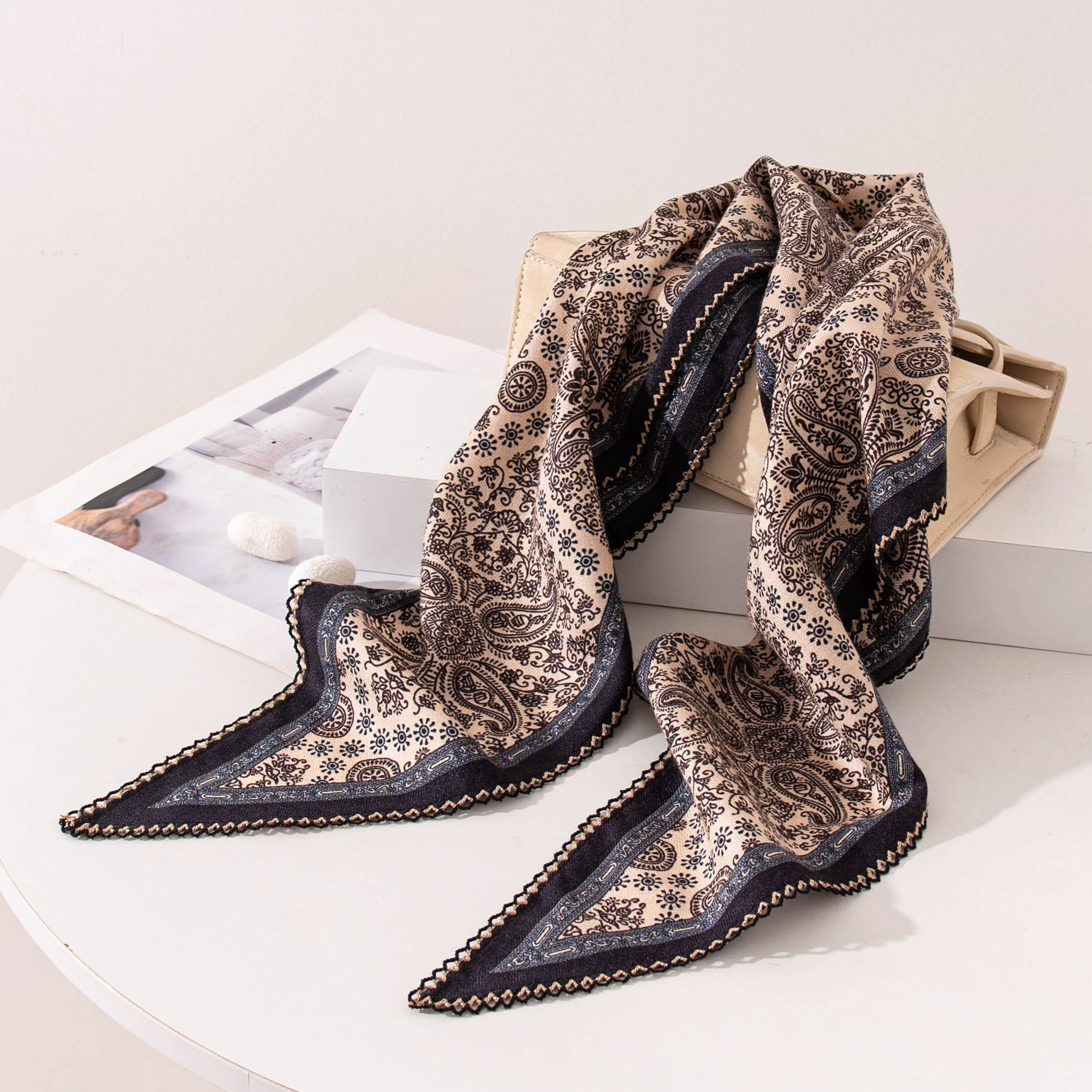 The Silk Neck Scarf with Gift Box - Image 2