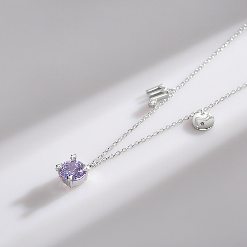 The S925 Sterling Silver Scorpio Collarbone Necklace - Image 4