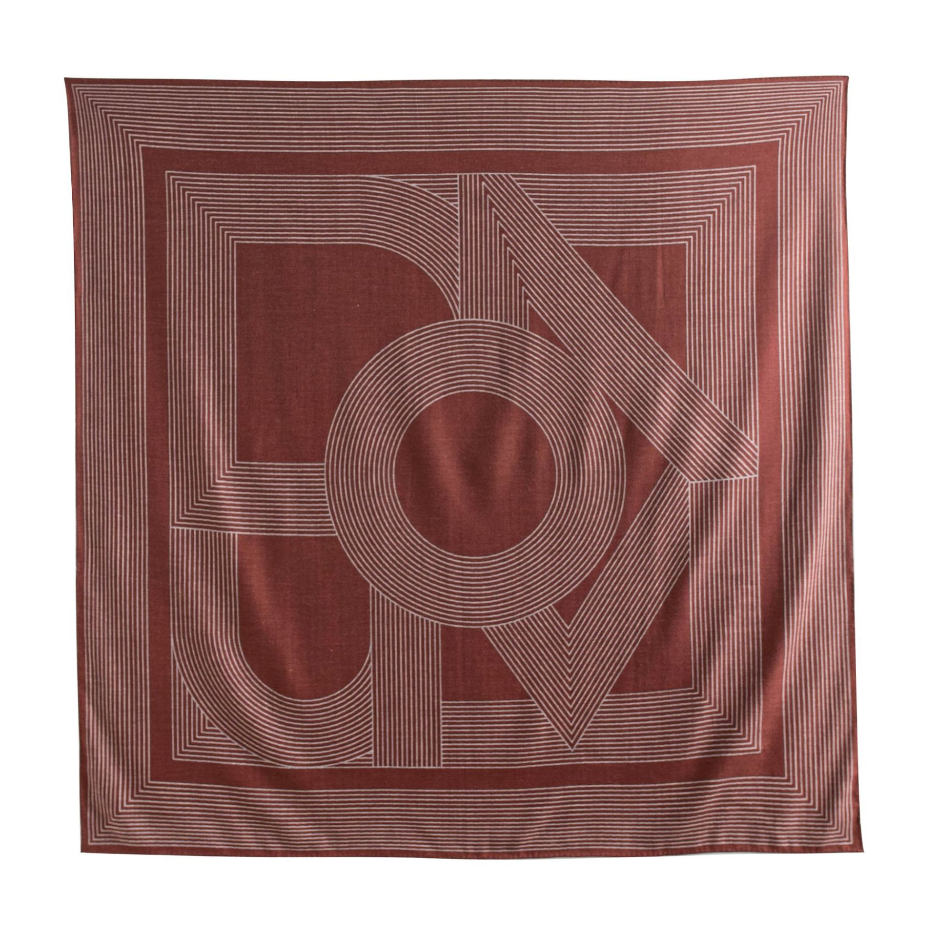 FHZ25-90057-1 Hand Rolled - Double-Sided Towel Striped Coffee