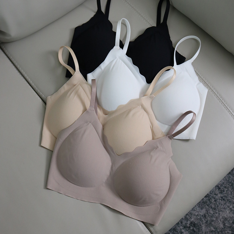 The Seamless Wireless Silk Camisole Bra with Backless Support - Image 3