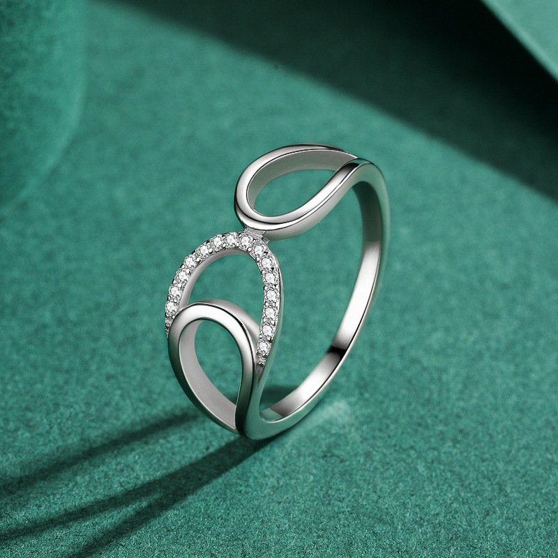 The S925 Silver Geometric Ring - Image 4