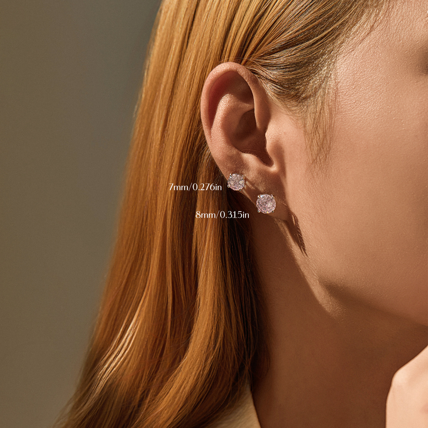 The S925 Sterling Silver Fireworks Cut Earrings - Image 2