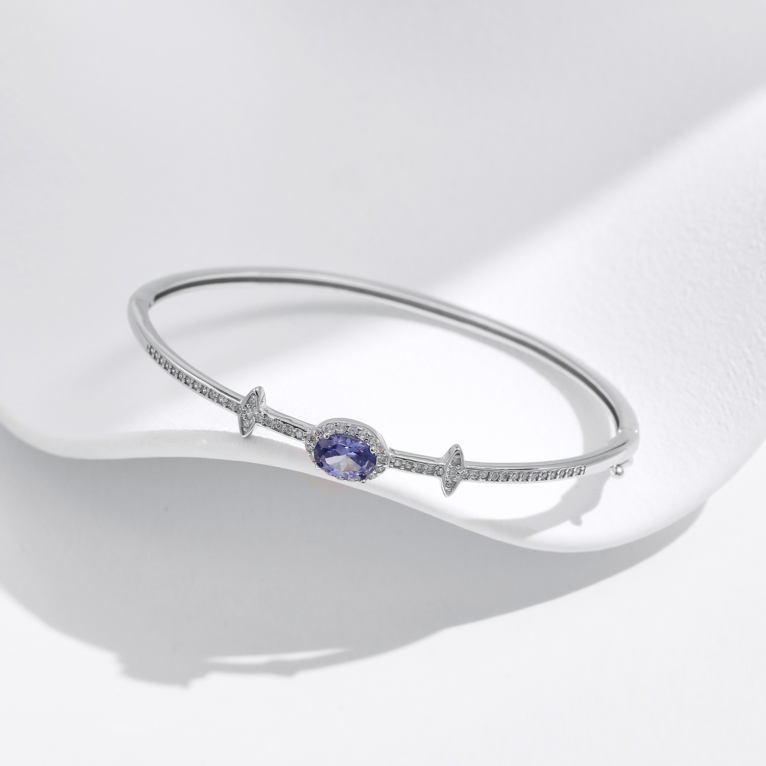 The S925 Silver Colorful Gemstone Diamond Bracelet - Image 4