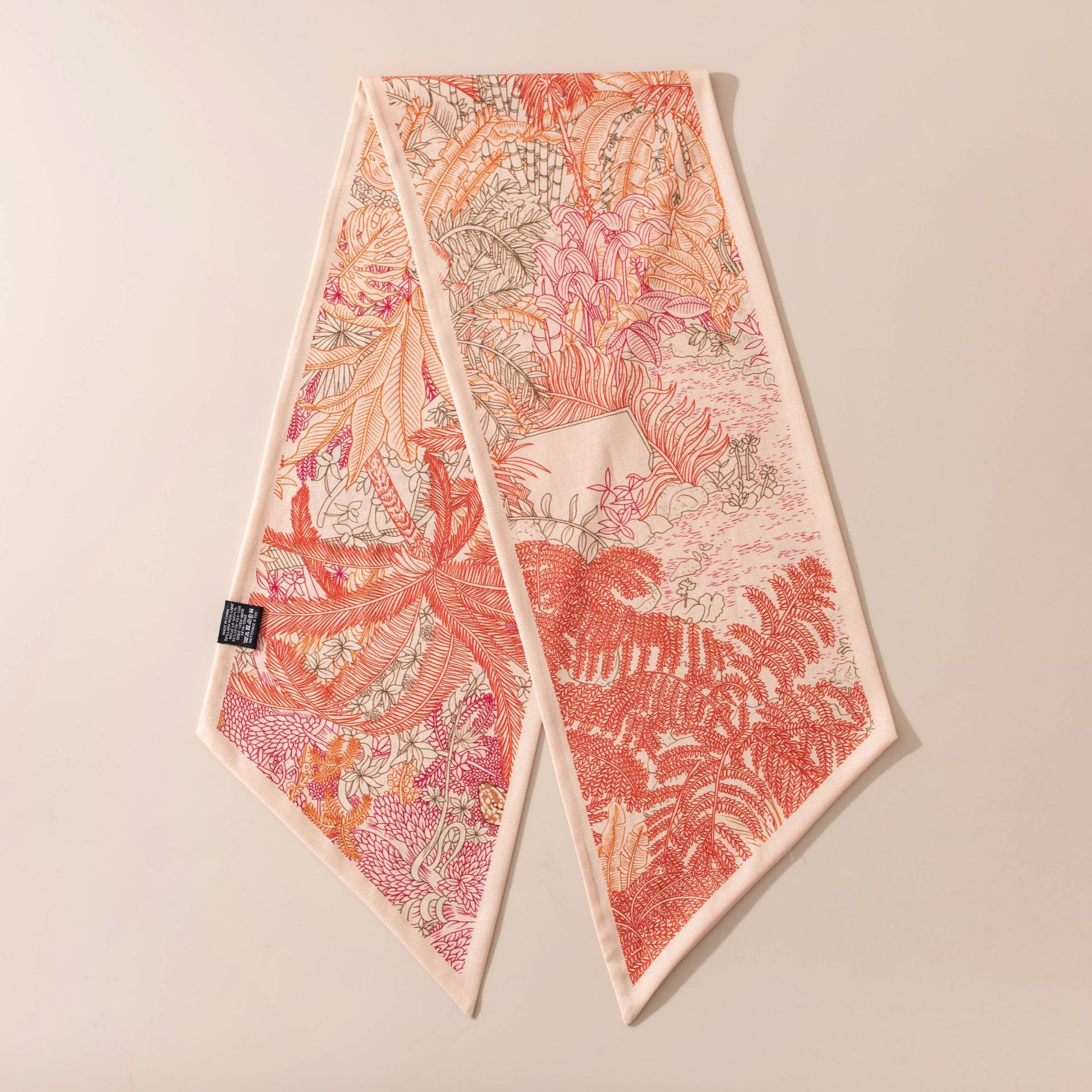 FHZ25-90241-1 Double-Layer Two-Tone Tropical Style