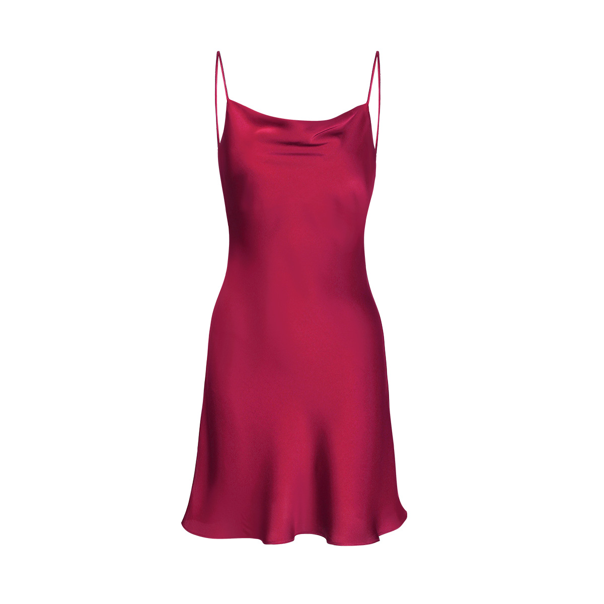 The 100% Mulberry Silk Sling Strap Nightgown - Image 2