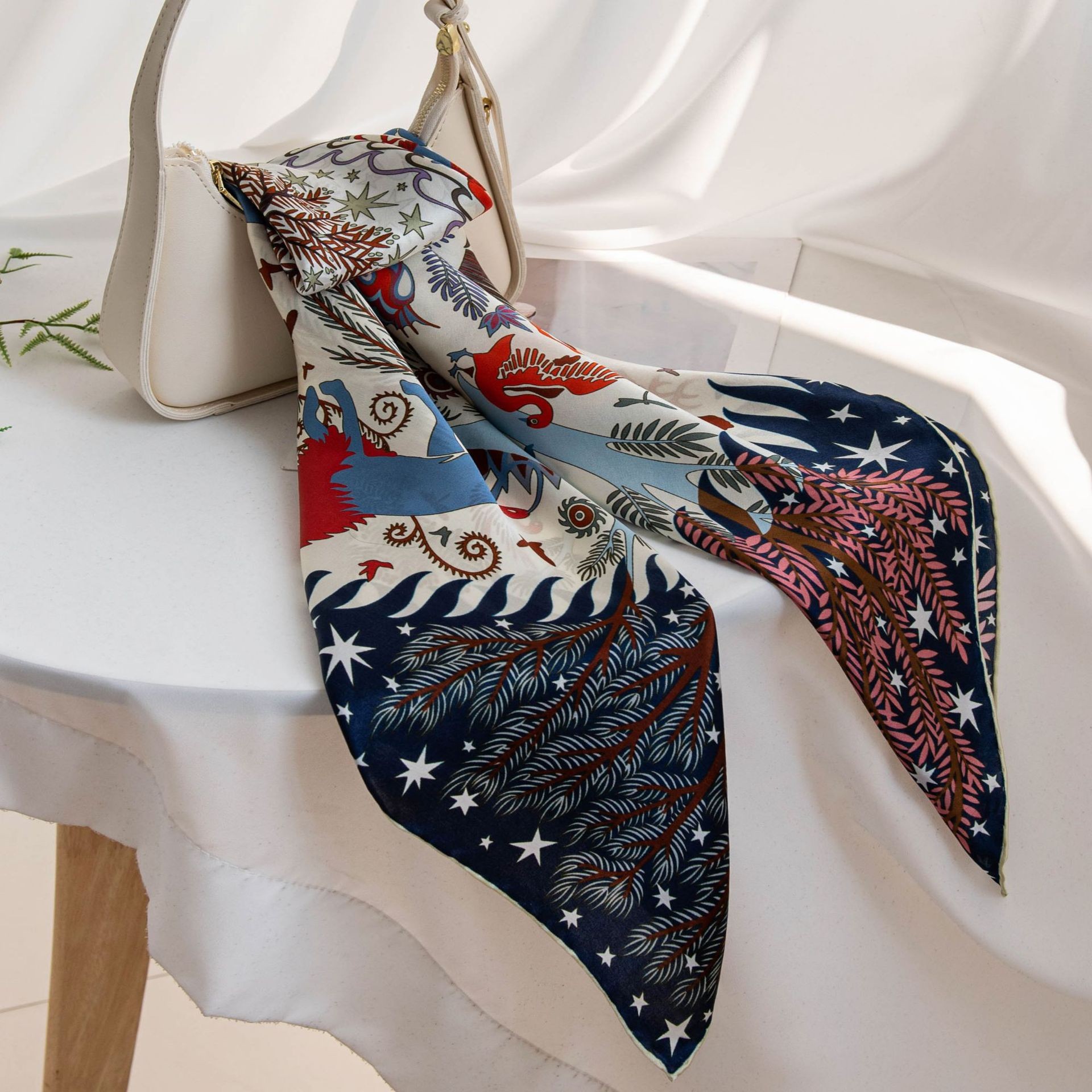 The Mulberry Silk Large Scarf and Shawl Wrap - Image 4