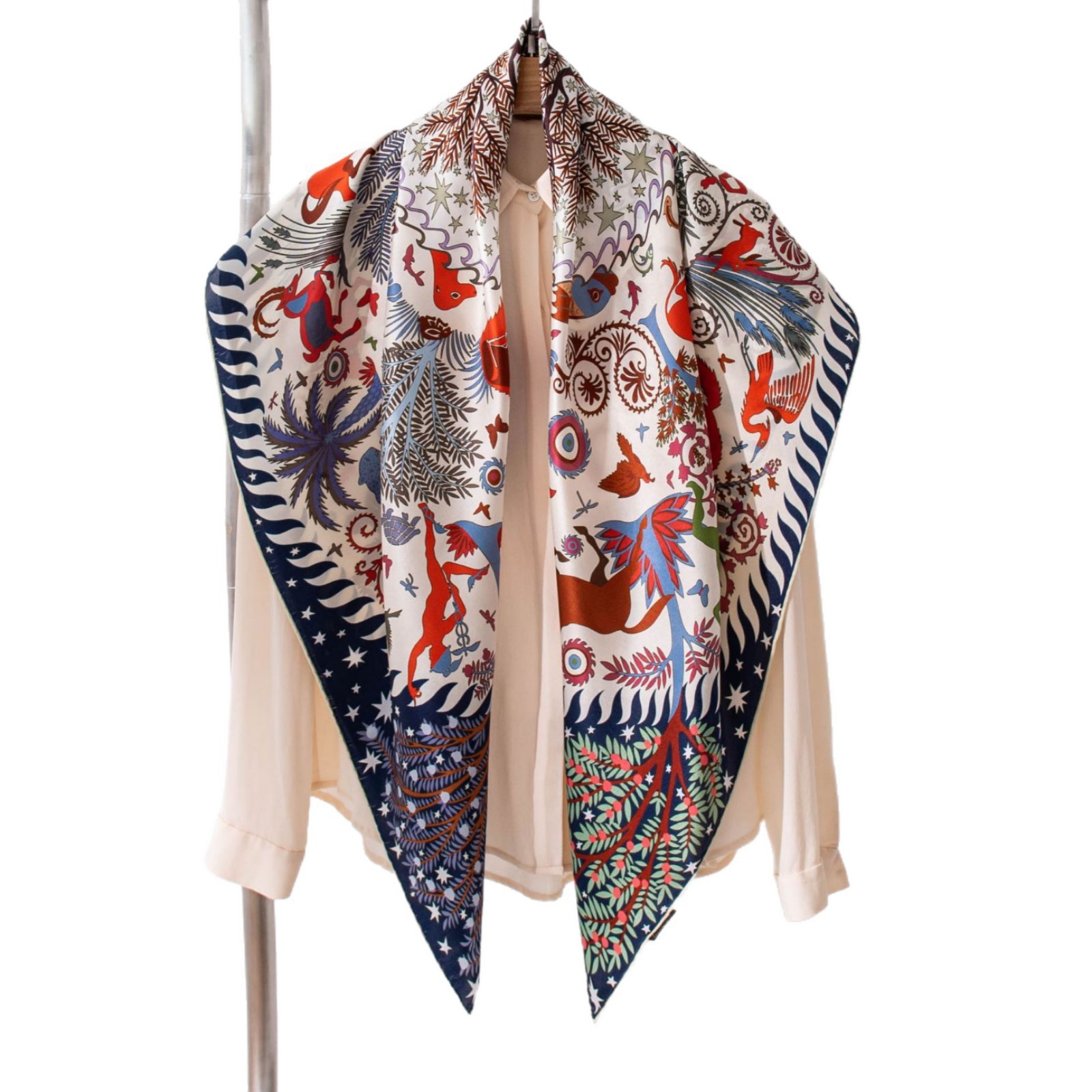 The Mulberry Silk Large Scarf and Shawl Wrap - Image 3