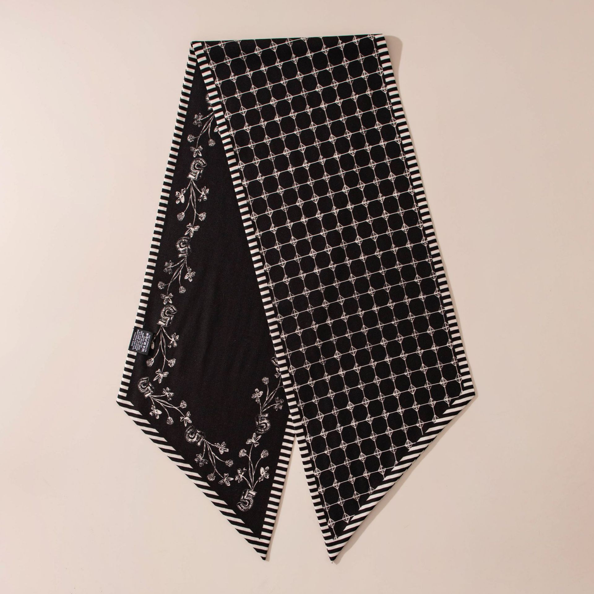 FHZ25-90246-1 Double-layer Two-tone Black