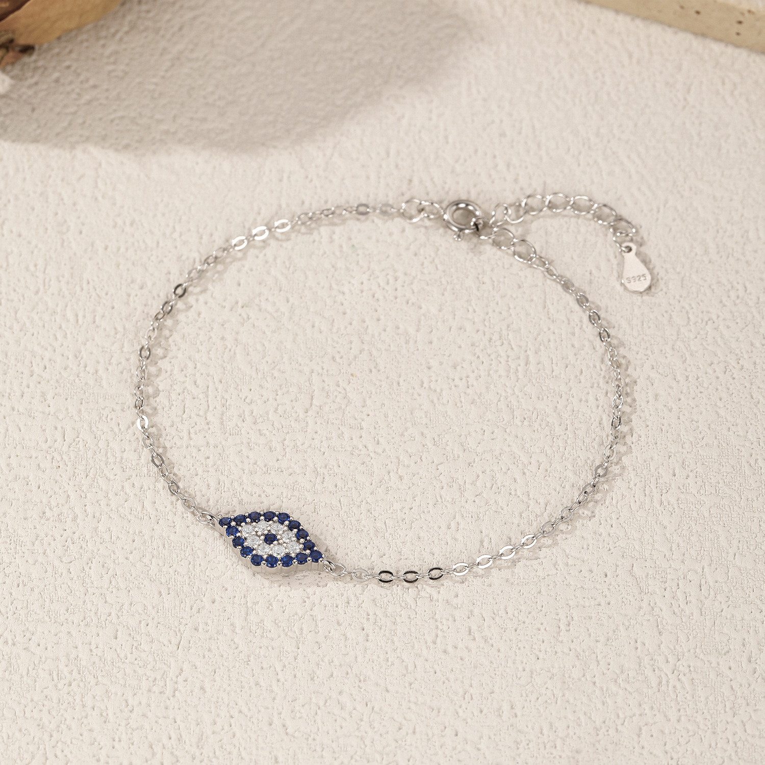 The Sterling Silver Minimalist Eye Bracelet - Image 4