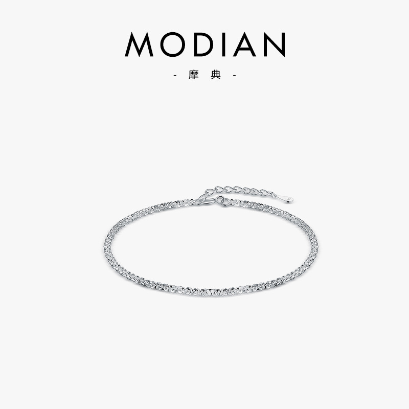 The S925 Sterling Silver Cauliflower Minimalist Bracelet