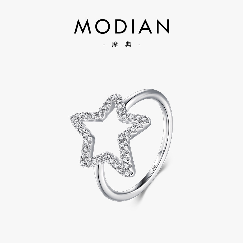 The S925 Sterling Silver Crystal Ring