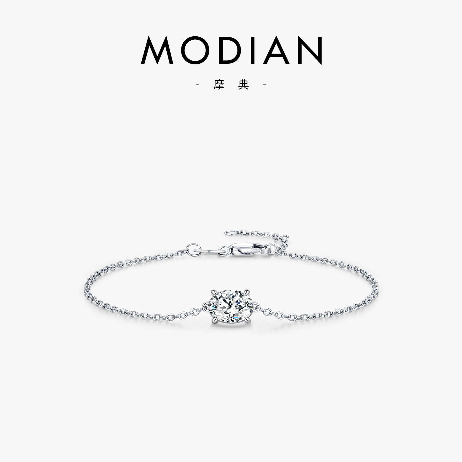 The 1 Carat Moissanite S925 Sterling Silver Tennis Bracelet